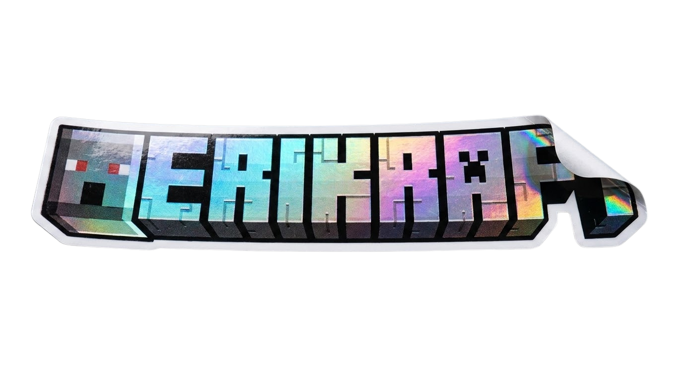 ErikrafT Title Logo Sticker