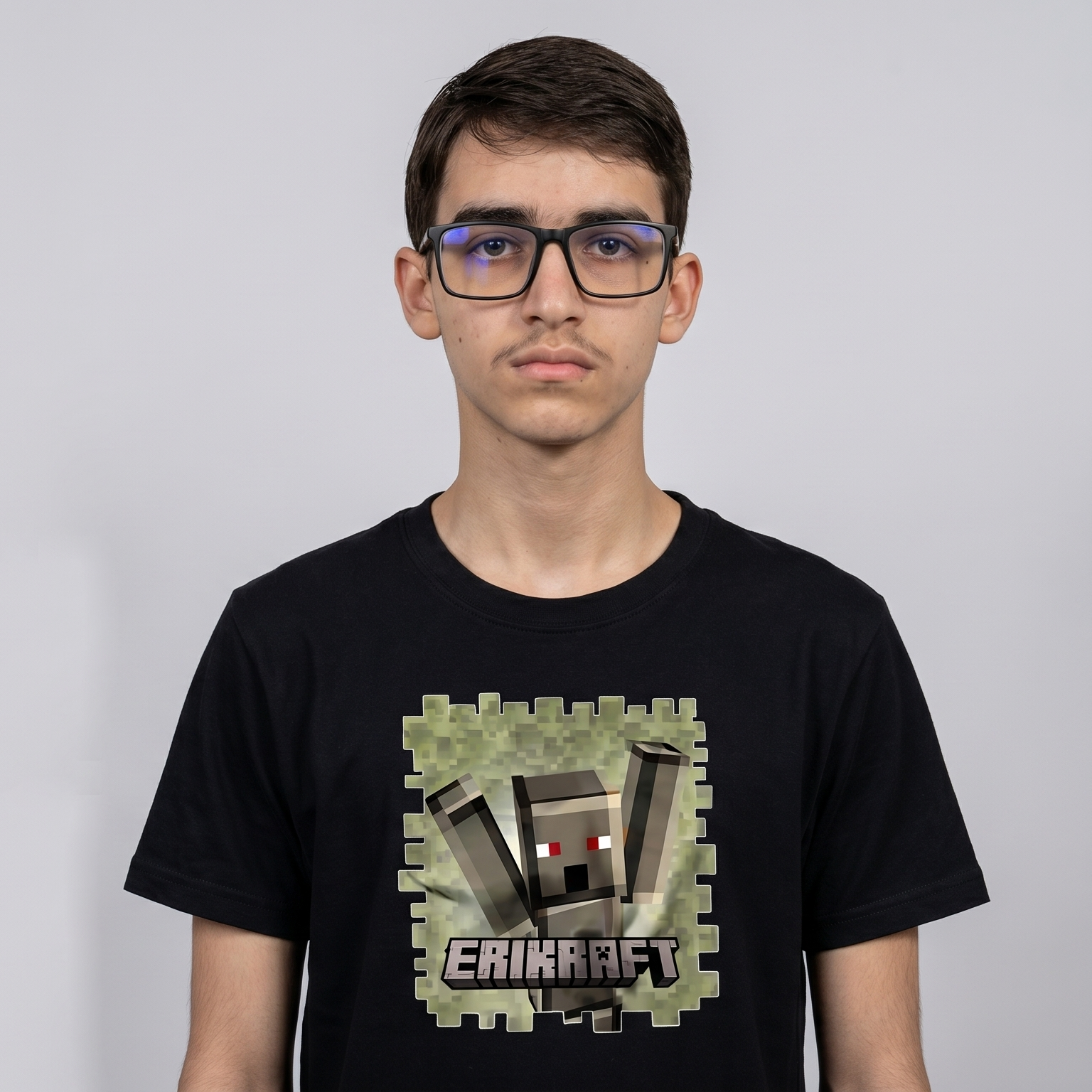 ErikrafT Camiseta Preta